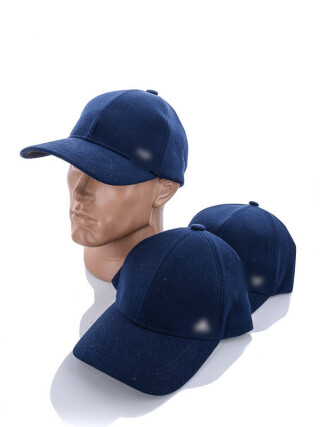 Бейсболка кашемір із залізкою mix, 3 (One-size), <strong>195</strong>, демісезон