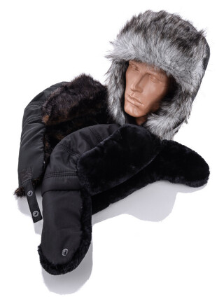 Ушанка чол. хутро штучн. Mix, 2 (58-59), <strong>270</strong>, зима