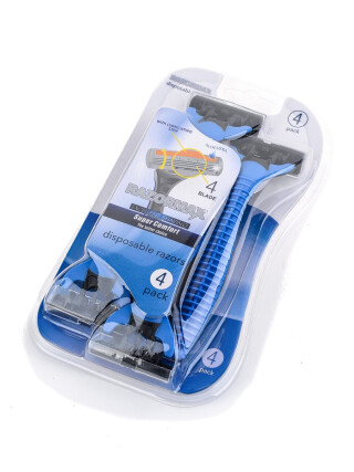 O00302 станок , подвійне лезо, 4шт, 144, <strong>0.85</strong>