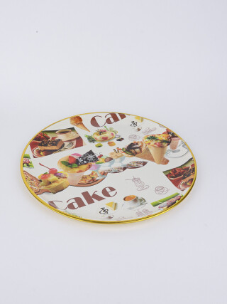 H00459 Піднос круглий з меламіну 35см, 80, <strong>1</strong>