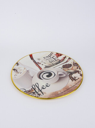 H00458 Піднос круглий з меламіну 32см, 100, <strong>0.88</strong>