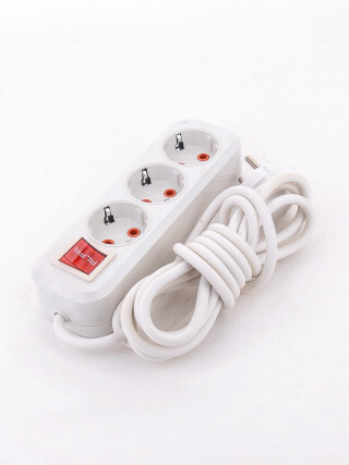 P90201 Подовжувач 3гнізда, 2,8м., 60, <strong>2.71</strong>