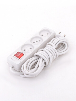 P90102 Подовжувач 3гнізда, 4,5м., 50, <strong>2.57</strong>