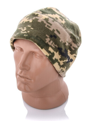 Шапка фліс піксель, 5 (M-L), <strong>80</strong>, демісезон