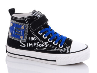 9111В чорно-синій, 8 (31-37), <strong>350</strong>, демісезон