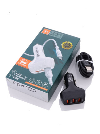 P00103 Автомоб. зарядний micro USB, 250, <strong>1.4</strong>