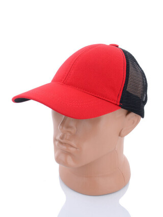 Кепка сітка червоний, 3 (One size), <strong>145</strong>, літо