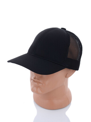 Кепка сітка чорний, 3 (One size), <strong>145</strong>, літо