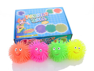 F00043 mix М'яч їжачок світиться TPR 60г, 288, <strong>0.51</strong>