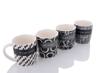 M30517 mix Кружка керамічна 8,6x8,8см, 72, <strong>0.9</strong>