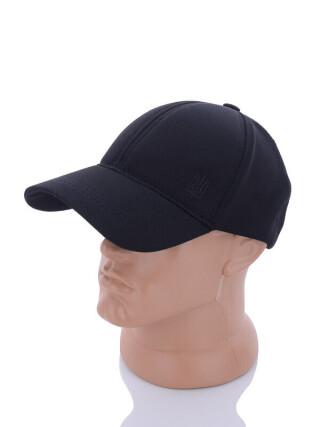 Кепка трикотаж з вишивкою тризуб чорний, 3 (57-59), <strong>150</strong>, демісезон