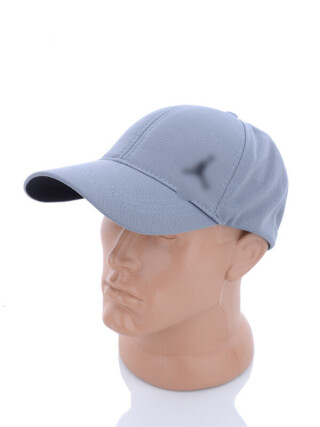 Кепка трикотаж з вишивкою сірий, 3 (One size), <strong>155</strong>, демісезон