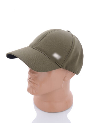 Кепка трикотаж з залізкою хакі, 3 (One size), <strong>155</strong>, демісезон