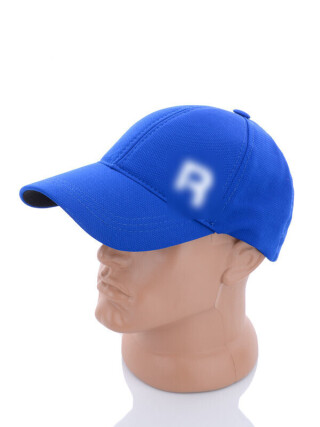 Кепка трикотаж з накатом синій, 3 (One size), <strong>145</strong>, демісезон