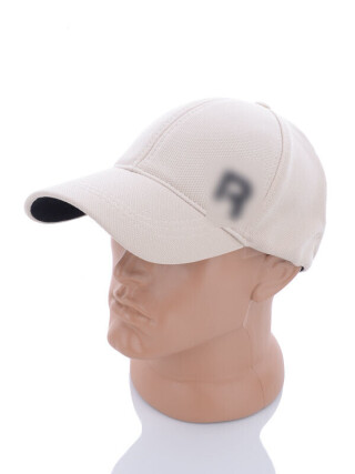 Кепка трикотаж з накатом бежевий, 3 (One size), <strong>145</strong>, демісезон