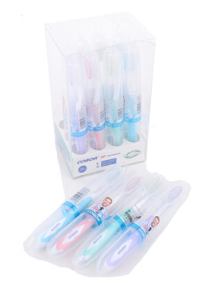 O90202 mix зубна щітка 0,15*1,9см, 288, <strong>0.48</strong>