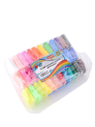 F90141  пластилін, 36 кол., 36шт/пачка, 52, <strong>1.94</strong>