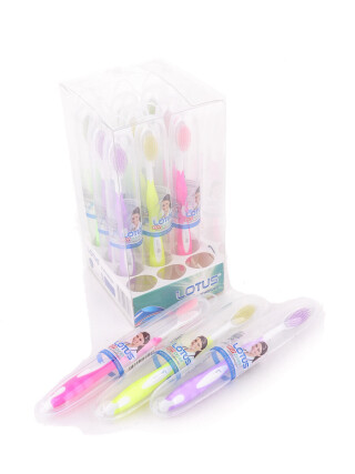 O00110 Зубна щітка в чохлі, 19см, 288, <strong>0.53</strong>