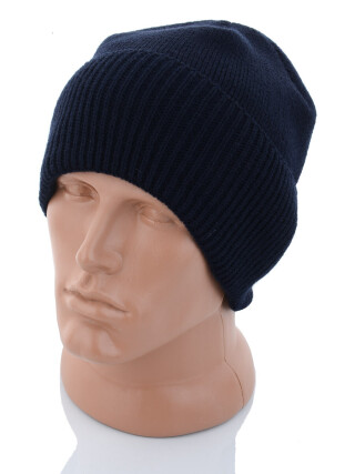 Шапка відгин на флісі 006-4 blue, 5 (One size), <strong>90</strong>, зима