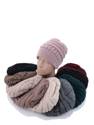 KA бабушка подвійна mix, 5 (54-58), <strong>130</strong>, зима