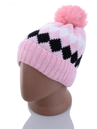 KA182-1 pink травка, 5 (50-54), <strong>115</strong>, зима