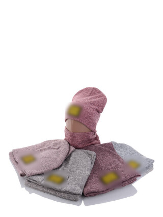 KA461 комплект mix фліс, 5 (50-52), <strong>75</strong>, зима