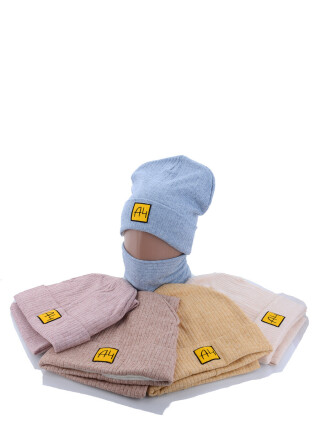 KA468 шапка + баф, 5 (50-54), <strong>75</strong>, зима