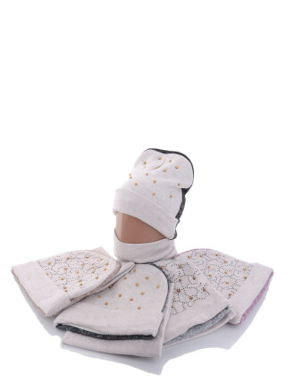 KA473 шапка + баф, 5 (50-52), <strong>75</strong>, зима