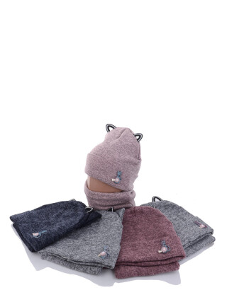 KA318 комплект mix фліс, 5 (50-52), <strong>75</strong>, зима