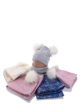 KA322 комплект mix фліс, 5 (50-52), <strong>75</strong>, зима