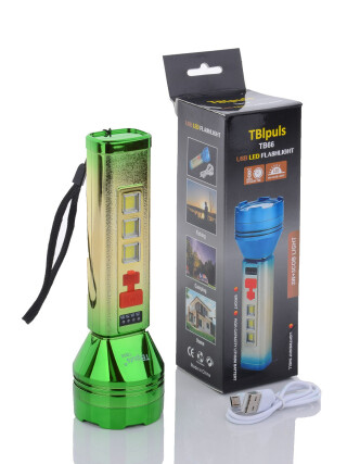 F7871 ліхтар акумуляторний з сонячною зарядкою, 1200mAh, 17*3,5см, 160, <strong>2.9</strong>