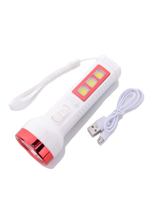F7870 ліхтарик акумуляторний з сонячною зарядкою , 800mAh red, 160, <strong>2.01</strong>