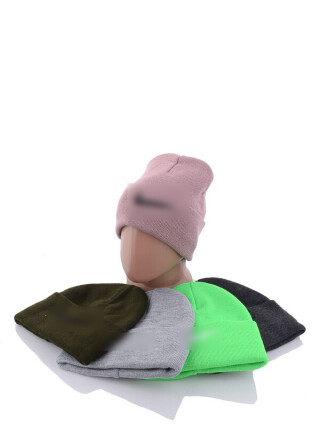 Шапка топорик з вишивкою на флісі 001-1 mix, 5 (One size), <strong>135</strong>, зима