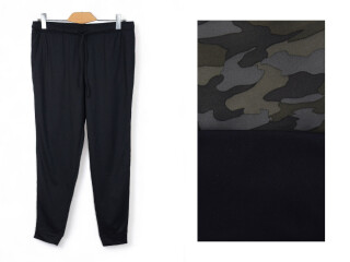 0830-1211 black-khaki mix, 30 (XS-3XL), <strong>150</strong>, демісезон