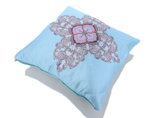 Подушка атлас 07942-3 блакитний (45x45), 2, <strong>50</strong>