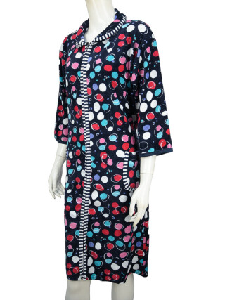 Халат батал велюр 003-1 (різні кольори) mix, 3 (56-60), <strong>445</strong>, демісезон