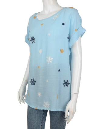 703 (08500) blue, 4 (XL-4XL), <strong>90</strong>, літо