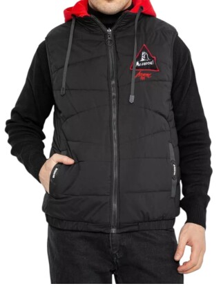 99002 чорно-червоний, 5 (M-3XL), <strong>395</strong>, демісезон