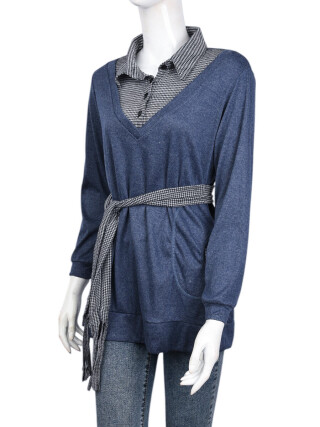 B041-1 blue (10512), 4 (XL-2XL), <strong>75</strong>, демісезон