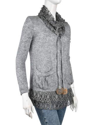 B0122-2 (10985) grey, 5 (One size), <strong>50</strong>, демісезон