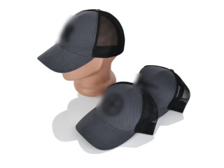 Кепка з вишивкою котон з сірий mix, 5 (One size), <strong>185</strong>, літо