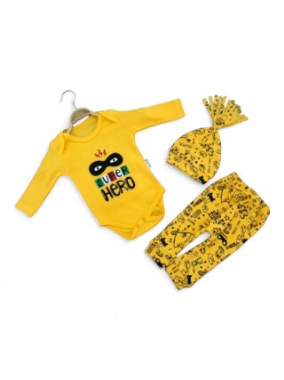 1011 жовтий боді трійка, 2 (3-9), <strong>4.4</strong>, демісезон