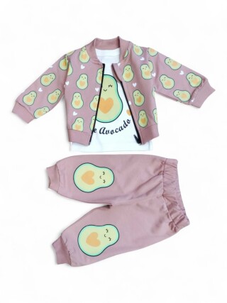 1015 т.пудра костюм-трійка, 4 (6-24), <strong>9.2</strong>, демісезон