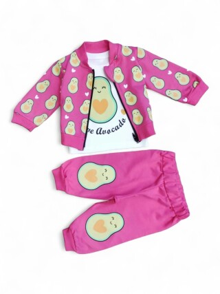 1015 малиновий костюм-трійка, 4 (6-24), <strong>9.2</strong>, демісезон