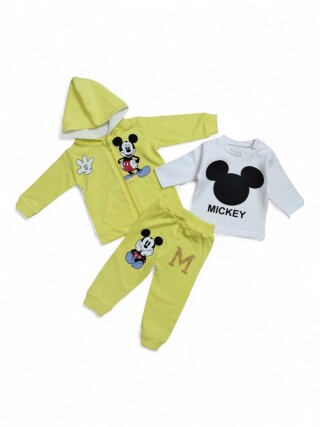 5780 жовтий костюм-трійка, 4 (6-24), <strong>9.4</strong>, демісезон