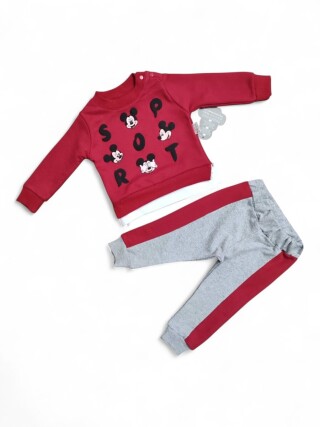 40443 червоний батнік-штани, 4 (6-24), <strong>7.5</strong>, демісезон