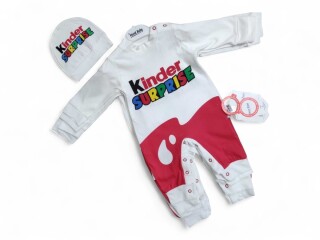 5378 білий ромпер з шапочкою, 4 (3-12), <strong>6.5</strong>, демісезон