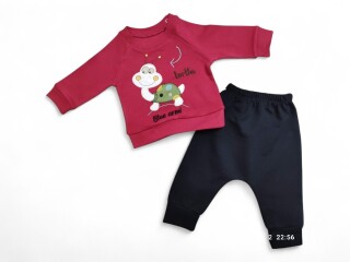 626 червоний батнік-штани, 4 (6-18), <strong>6.9</strong>, демісезон