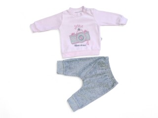 579 св.рожевий батнік-штани, 3 (6-12), <strong>5.1</strong>, демісезон