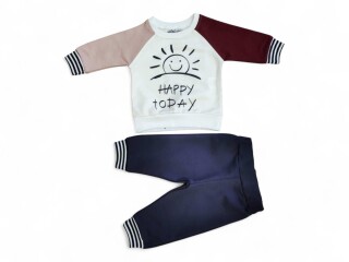 1504 молочно-бордовий батнік-штани, 4 (6-18), <strong>5.1</strong>, демісезон